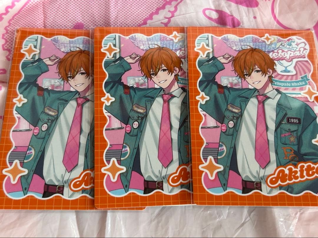 プロセカ◇vividBADSQUAT◇東雲彰人◇缶バッジカードセット◇ビビバス