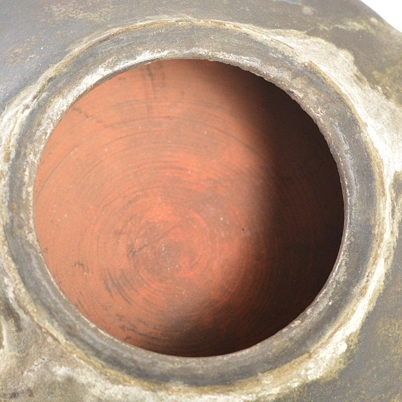 煎茶道具　朱泥窯変　急須　茶壷　V　R6136