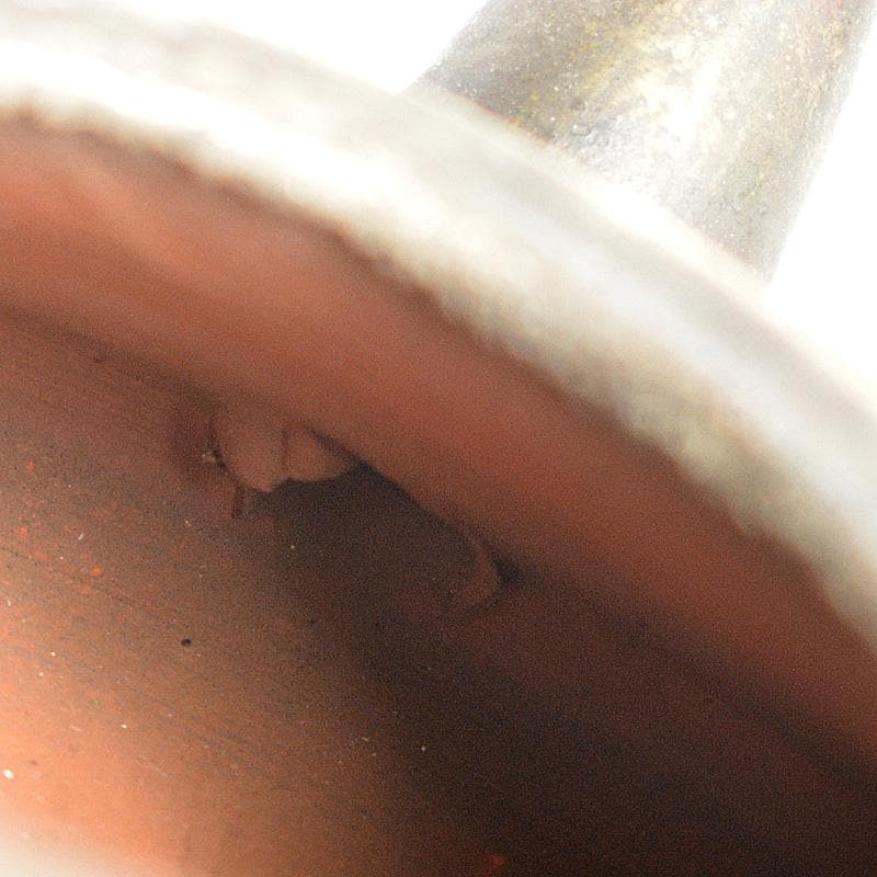 煎茶道具　朱泥窯変　急須　茶壷　V　R6136