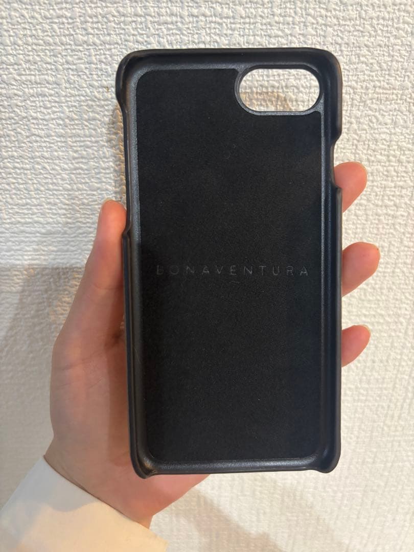 【期間限定セール】ボナベンチュラ　iPhoneケース　エトープカラー