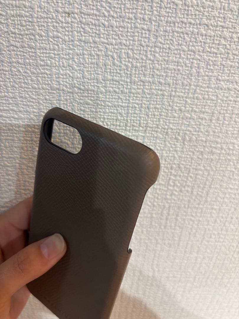 【期間限定セール】ボナベンチュラ　iPhoneケース　エトープカラー