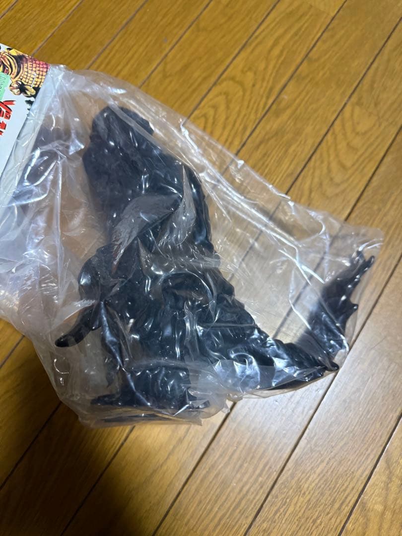 ゴジラ　ヘドラ　福袋　メカゴジラ　モスラ幼虫　ソフビ　蓄光　漆黒のヘドラ