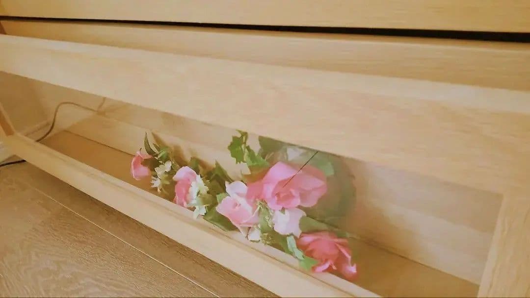 【美品】ACTUS FALUN テレビ オーディオボード 天然木 幅160cm