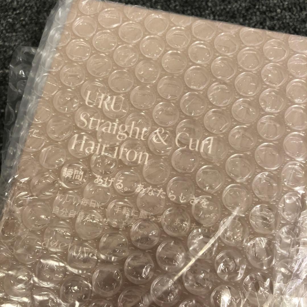 即決 新品 AGETUYA URUストレートヘアアイロン AG-0006-WH