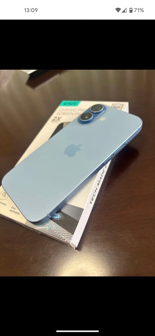 iPhone 17ミストブルー 256GB