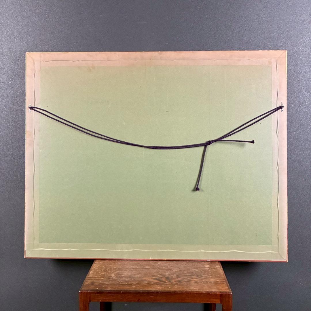 美品 ジャック・デペルト「フォレストオークスゴルフ場」リトグラフ 大作 サイン入