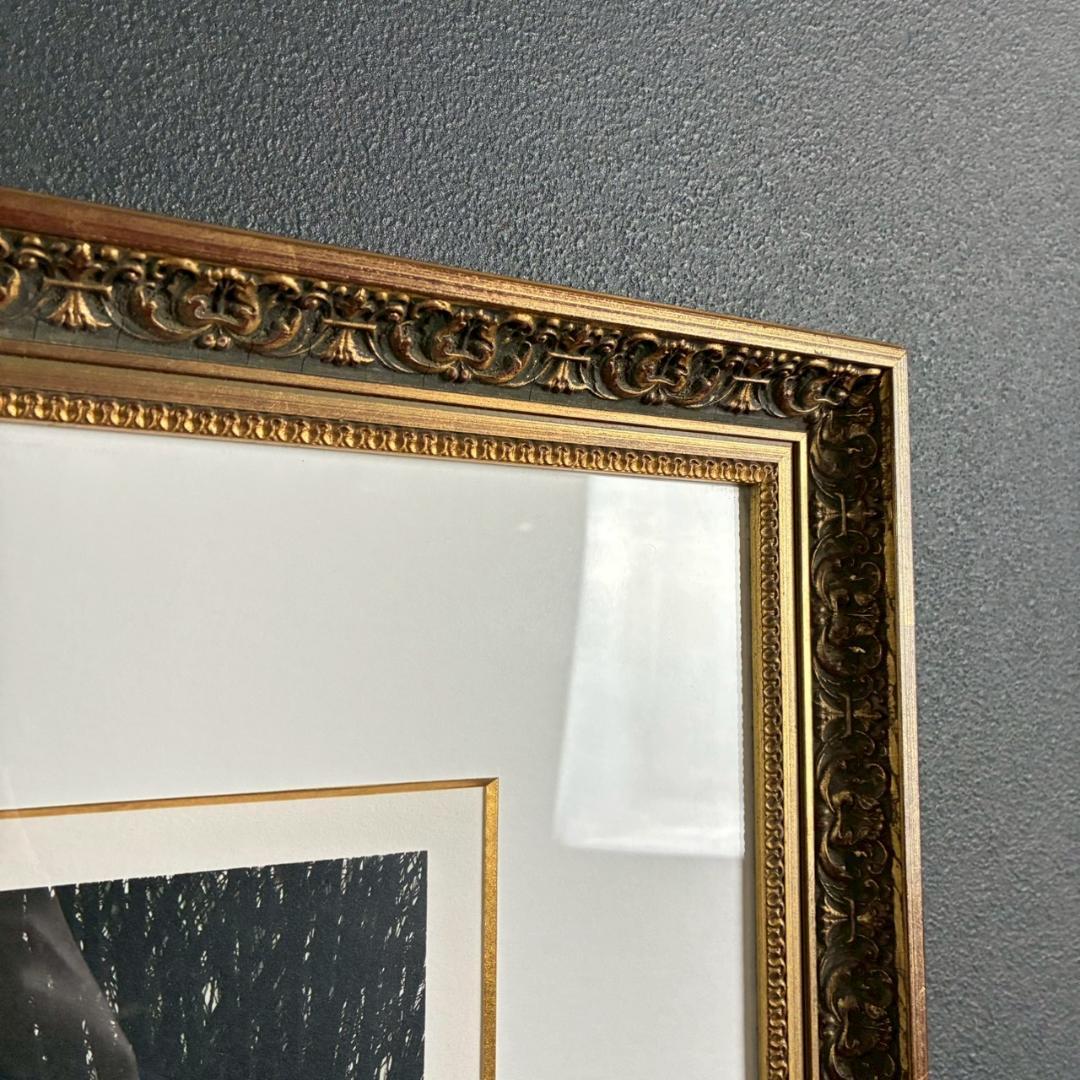 美品 ジャック・デペルト「フォレストオークスゴルフ場」リトグラフ 大作 サイン入