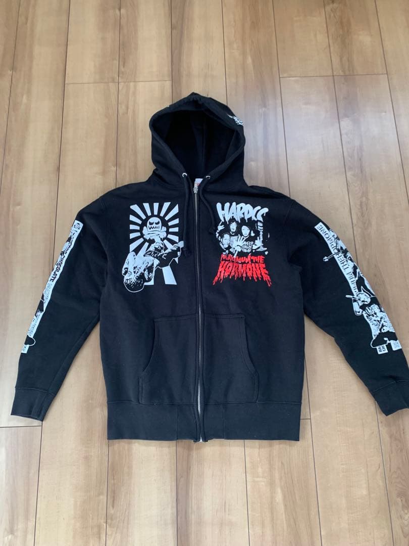 マキシマムザホルモン　ハードコアチョコレートコラボパーカー