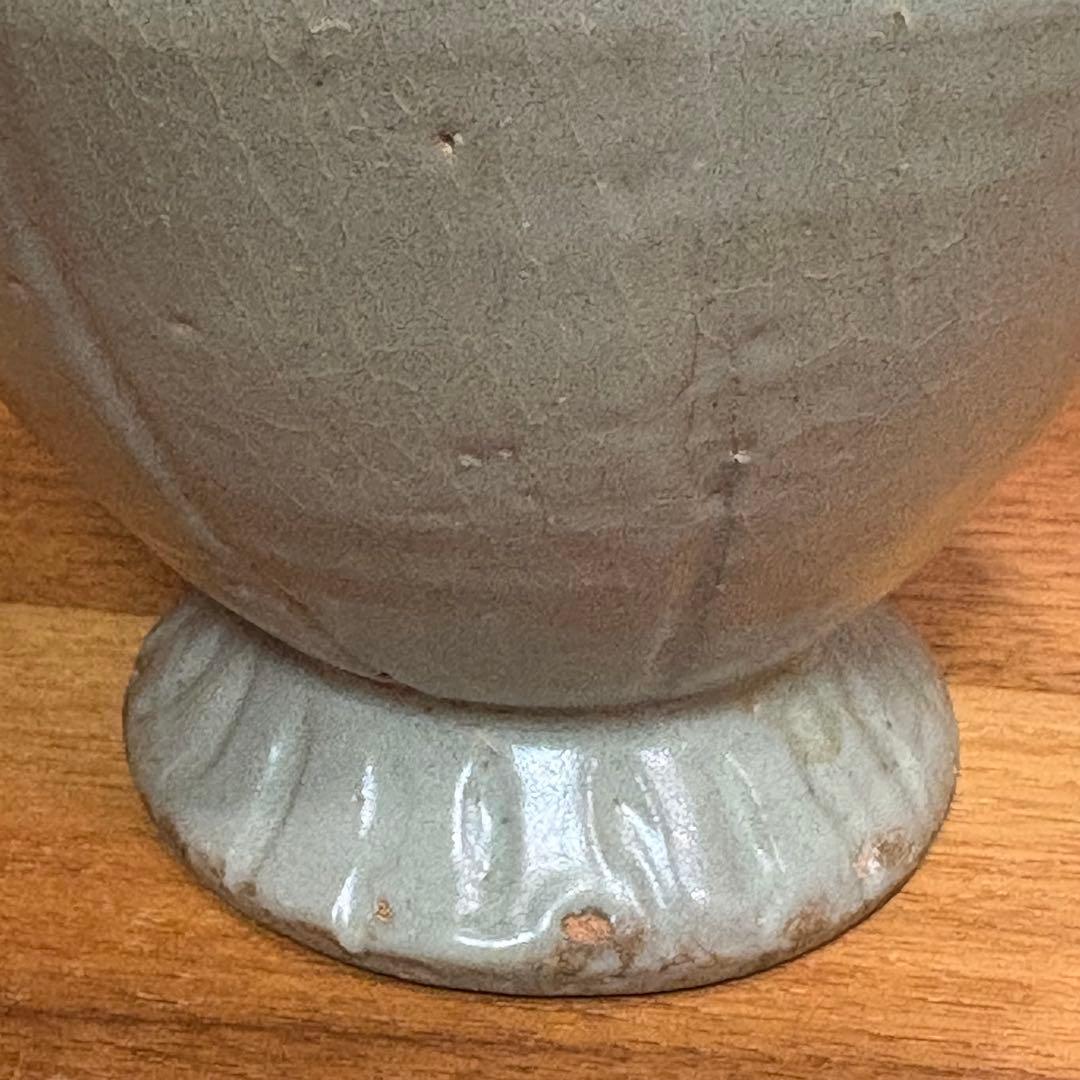 宋時代　中国青磁　中国から持って帰った希少な壺