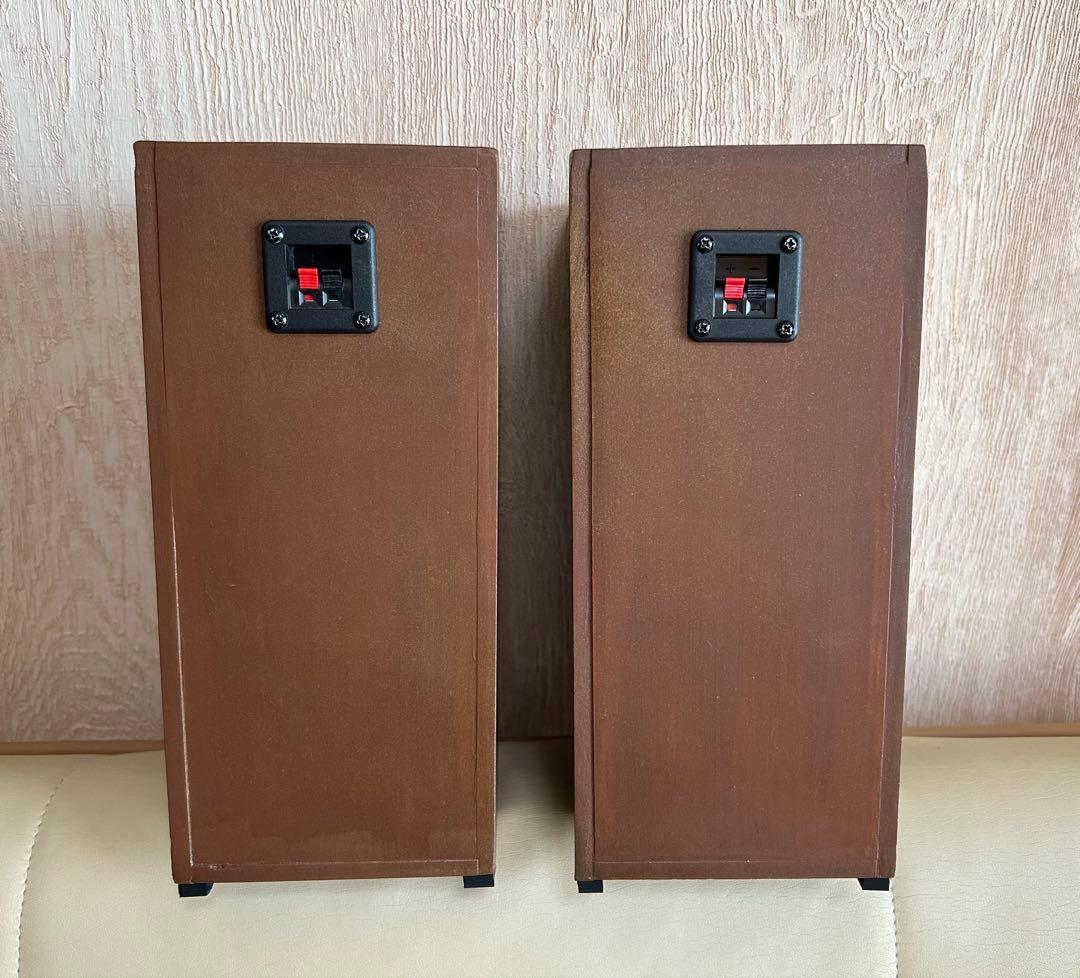 10cm フルレンジ使用 ダブルバスレフスピーカー（セミバックロードホーン）ペア