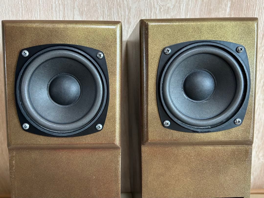 10cm フルレンジ使用 ダブルバスレフスピーカー（セミバックロードホーン）ペア