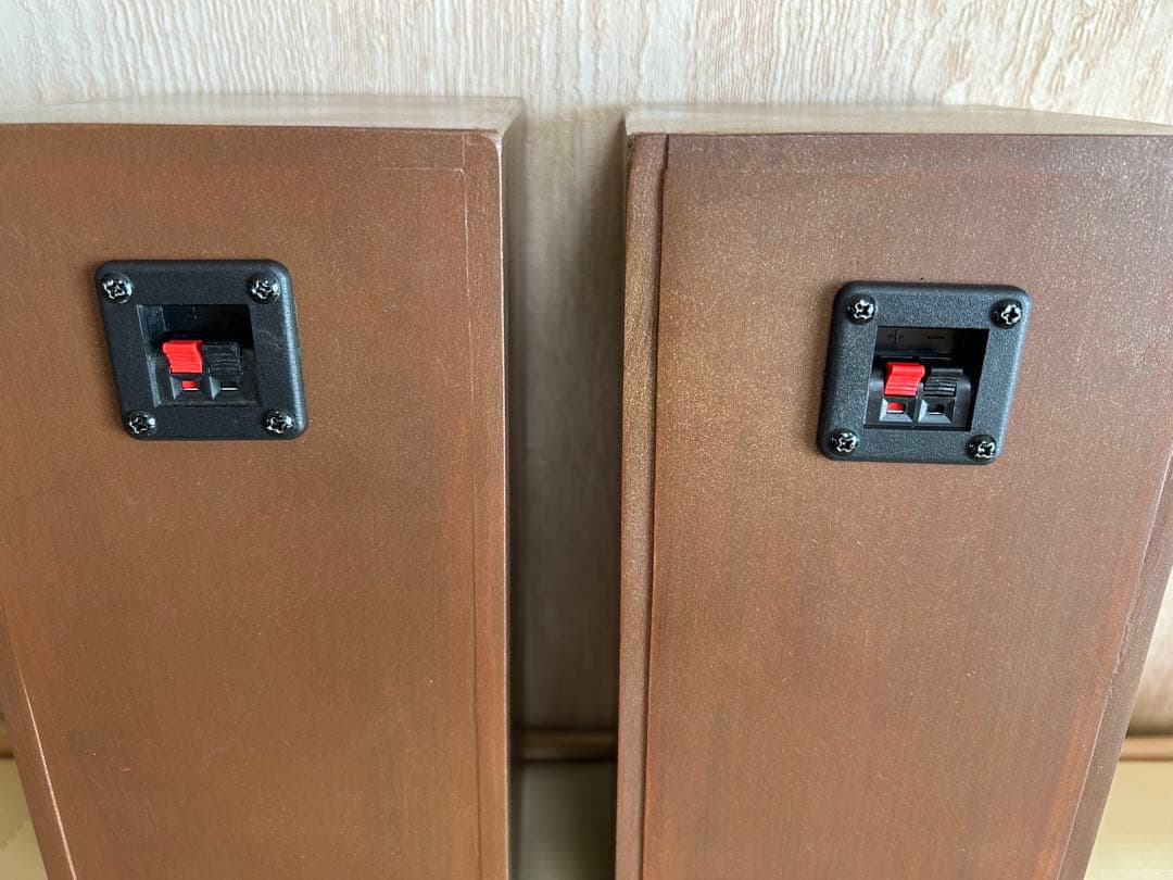 10cm フルレンジ使用 ダブルバスレフスピーカー（セミバックロードホーン）ペア