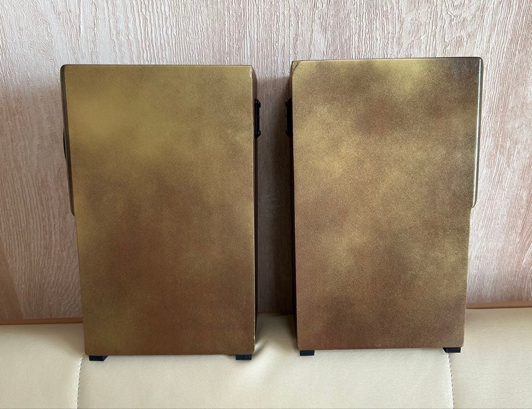 10cm フルレンジ使用 ダブルバスレフスピーカー（セミバックロードホーン）ペア