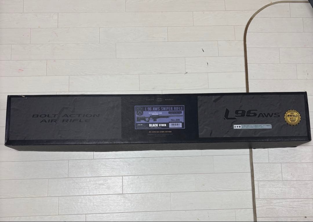 東京マルイ製、L96 AWS ボルトアクションエアライフル ブラック