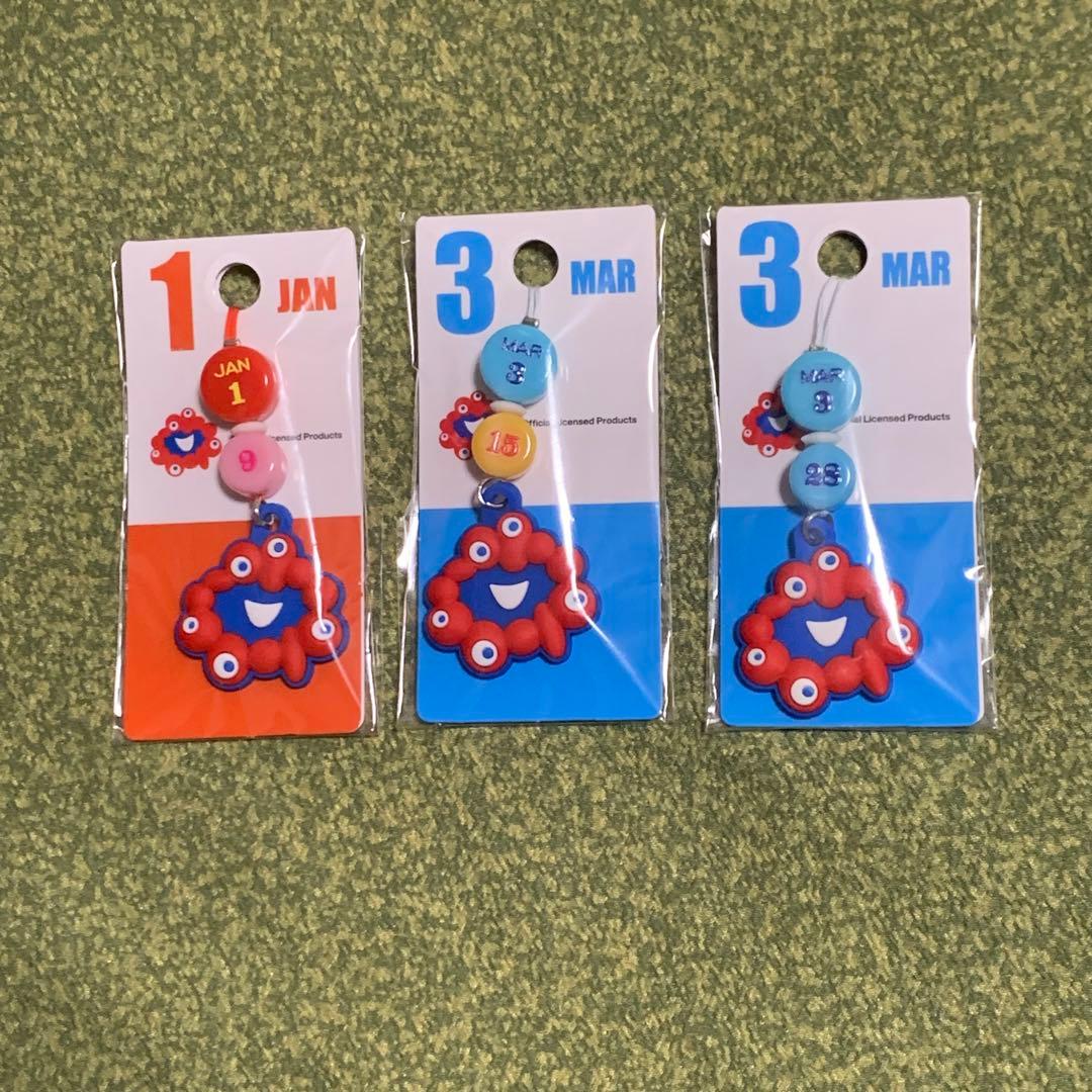 りん様　ミャクミャク　バースデーストラップ　1/9 3/15 3/28