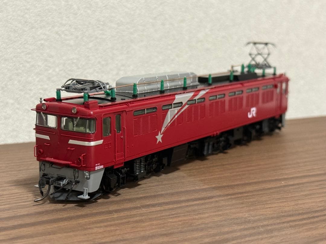 TOMIX HO-162 EF81形電気機関車（133号機・北斗星色）加工品