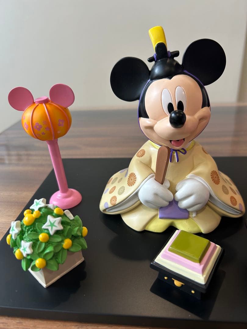 【再値下げ】ミッキーミニー ひな祭り 親王飾り　ベルメゾン