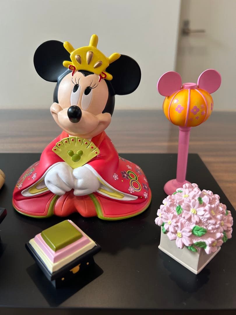 【再値下げ】ミッキーミニー ひな祭り 親王飾り　ベルメゾン