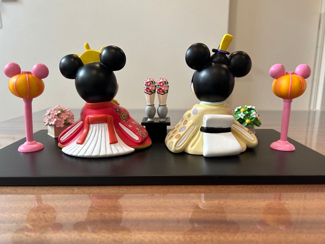 【再値下げ】ミッキーミニー ひな祭り 親王飾り　ベルメゾン