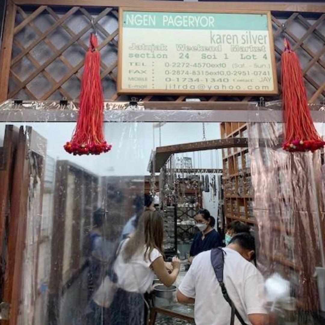 【新品・未使用】バングル カレンシルバー ハンドメイド 純銀97% カレン族