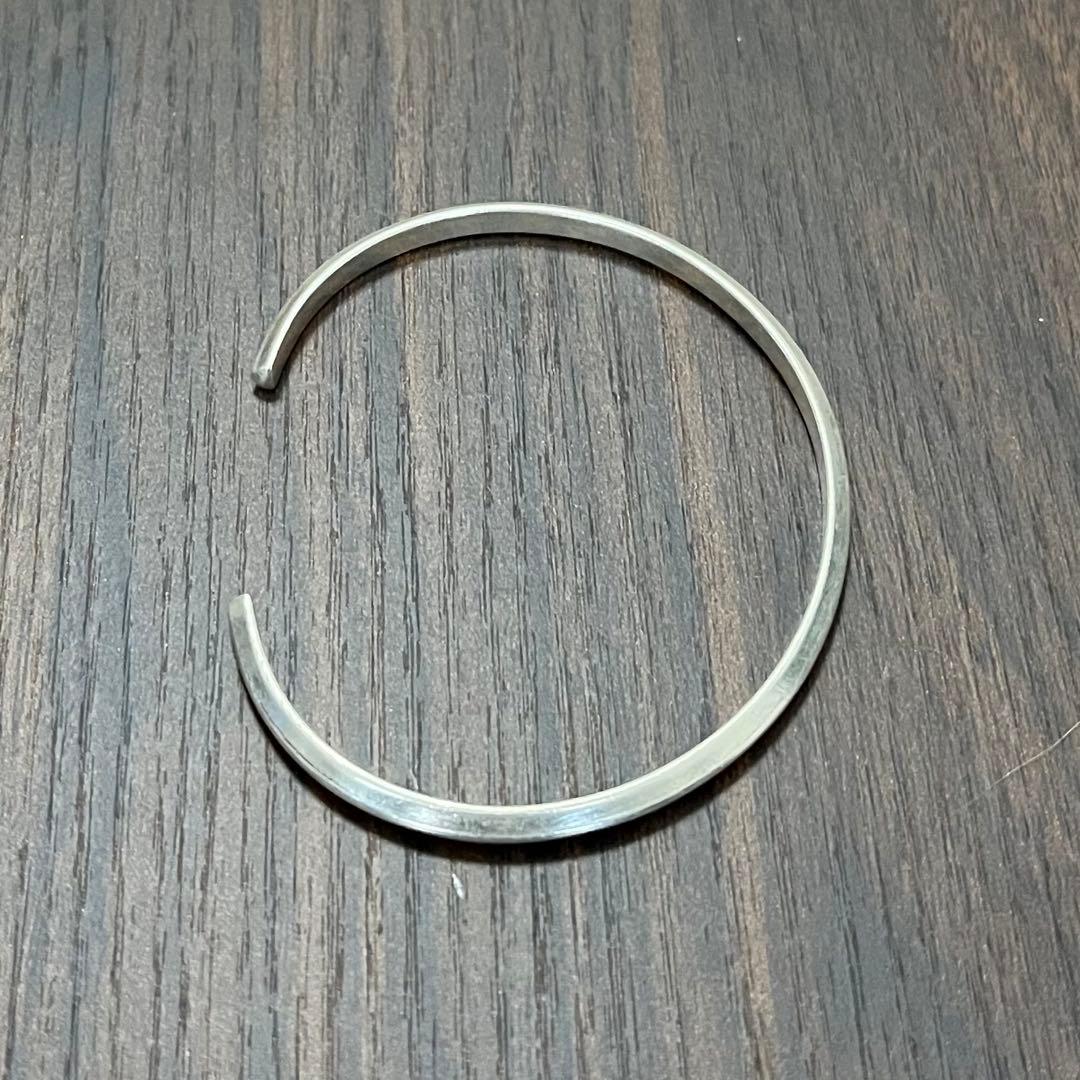 【新品・未使用】バングル カレンシルバー ハンドメイド 純銀97% カレン族