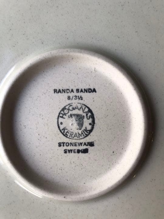 北欧　アンティーク　プレート大・小&スープ皿　3点セット