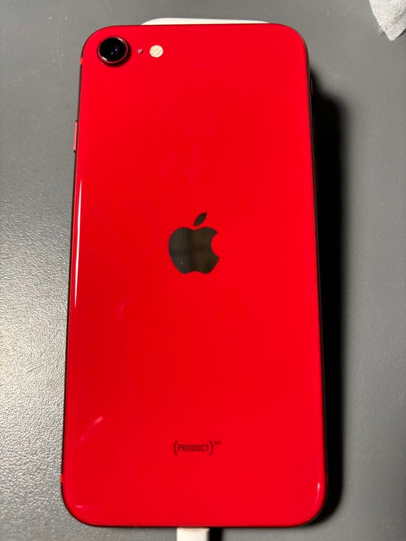 【free】iPhone SE2 64GB 赤 電池85%