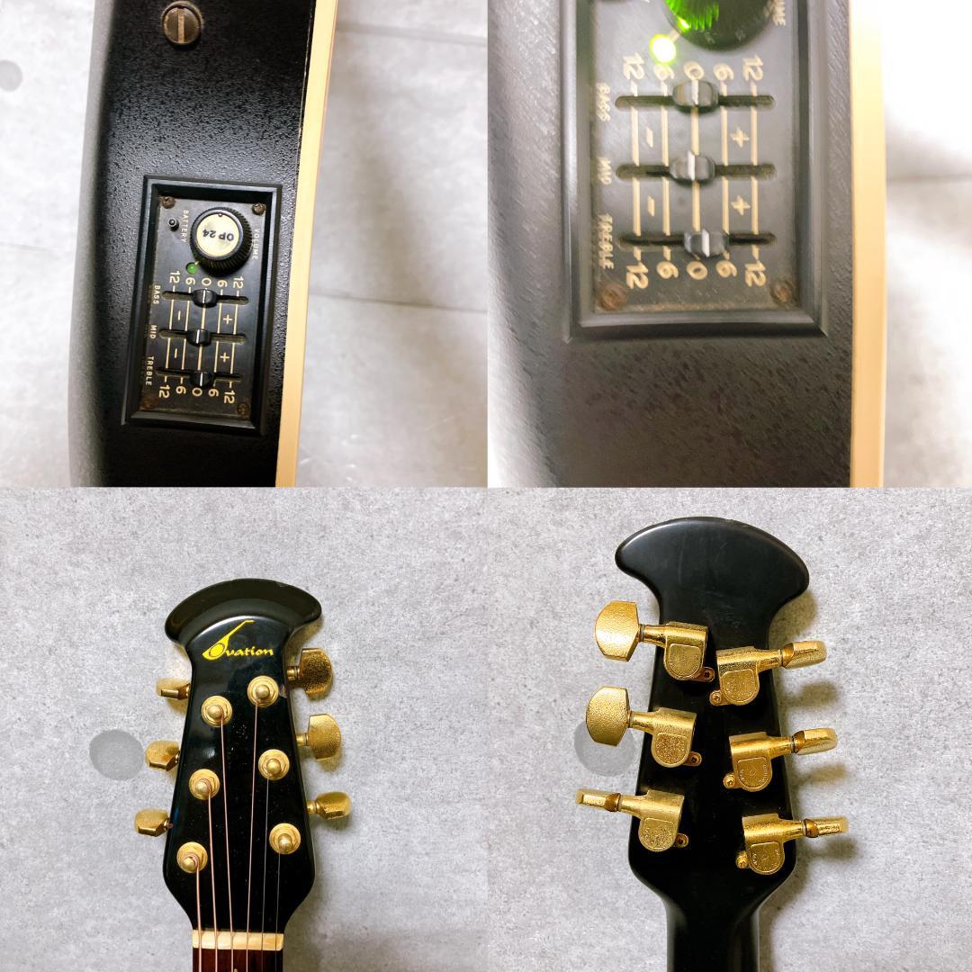 Ovation 1868 Elite エレアコ ギター USA 1991年製
