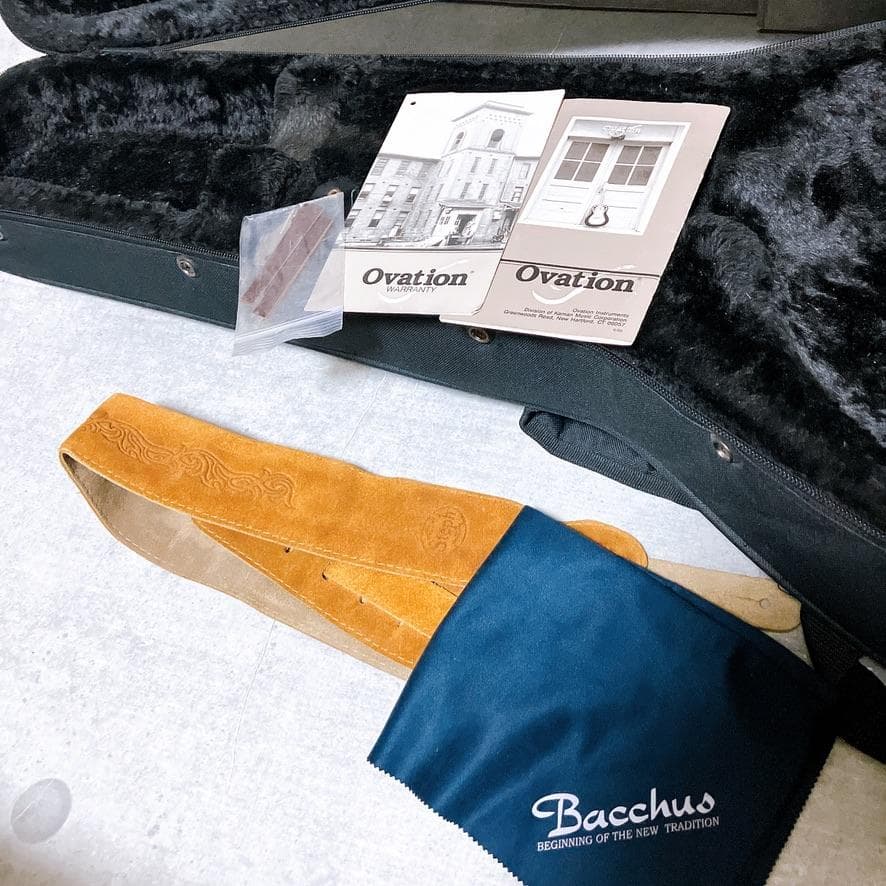 Ovation 1868 Elite エレアコ ギター USA 1991年製