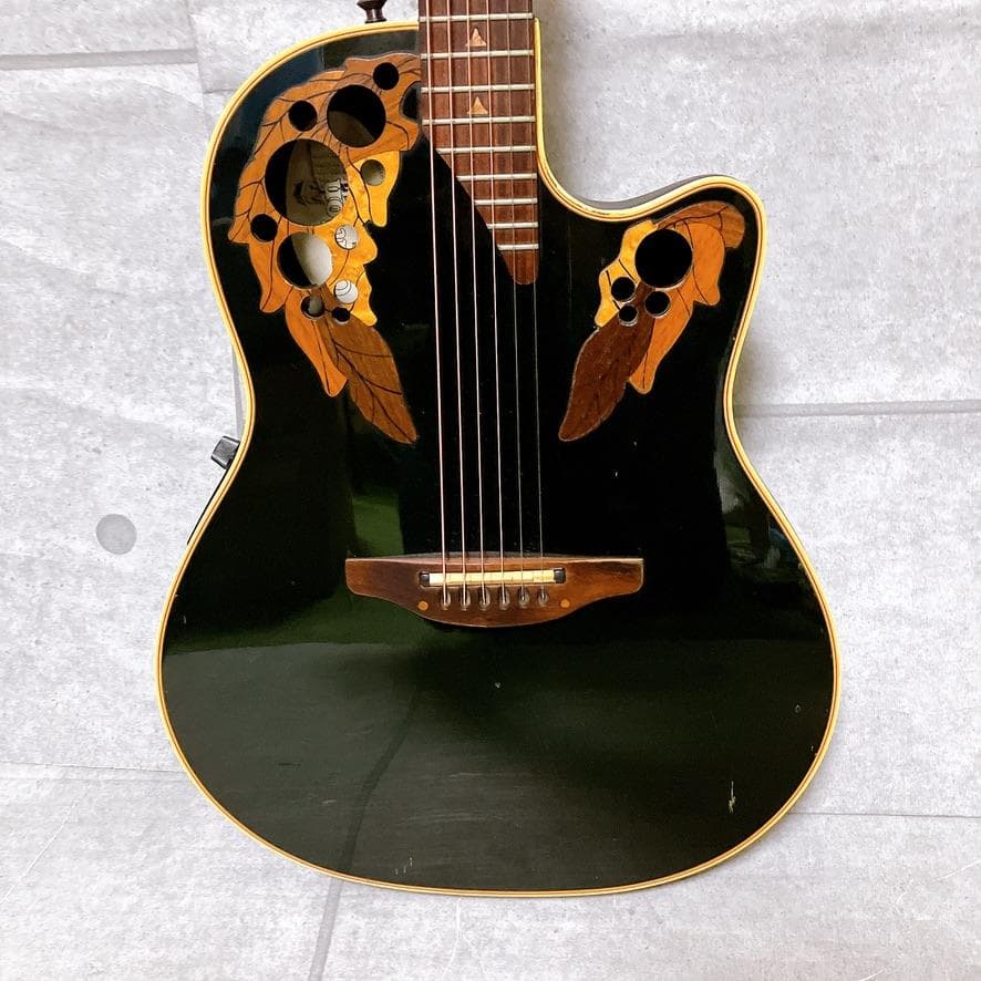 Ovation 1868 Elite エレアコ ギター USA 1991年製
