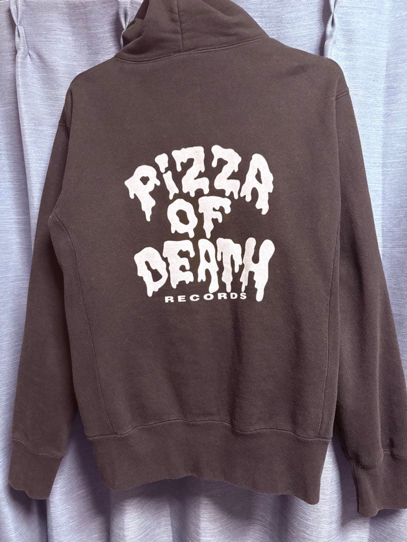 PIZZA OF DEATH パーカー ブラック Sサイズ