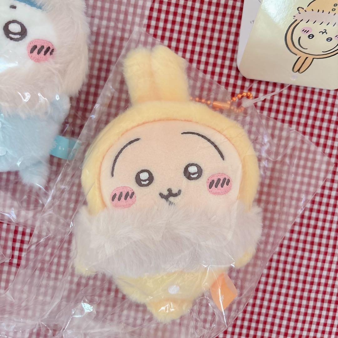 【新品.未開封】♡ちいかわ　フッサフッサなパジャママスコット 3点セット♡