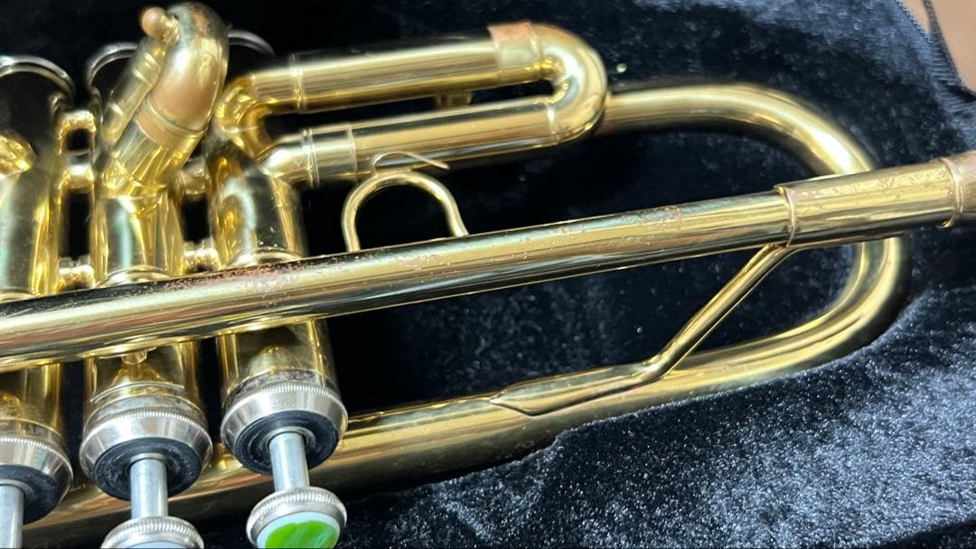 トランペット ゴールド 本体 ケース付き