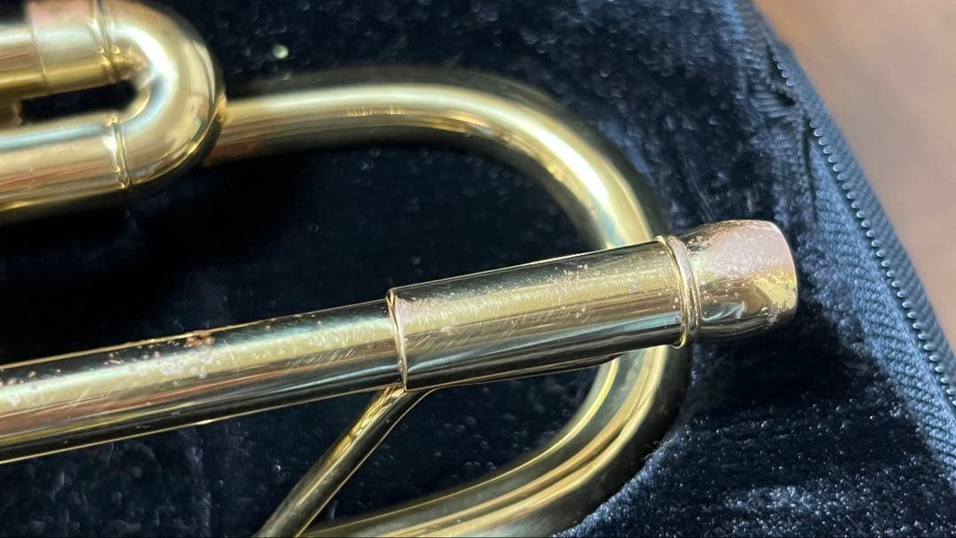 トランペット ゴールド 本体 ケース付き