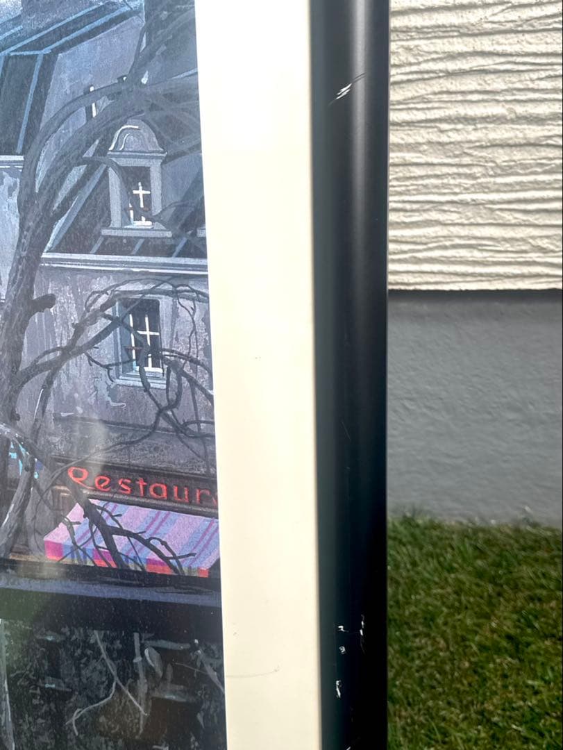 【希少】ヒロ・ヤマガタ「ベニスマガジン」額装 アートポスター