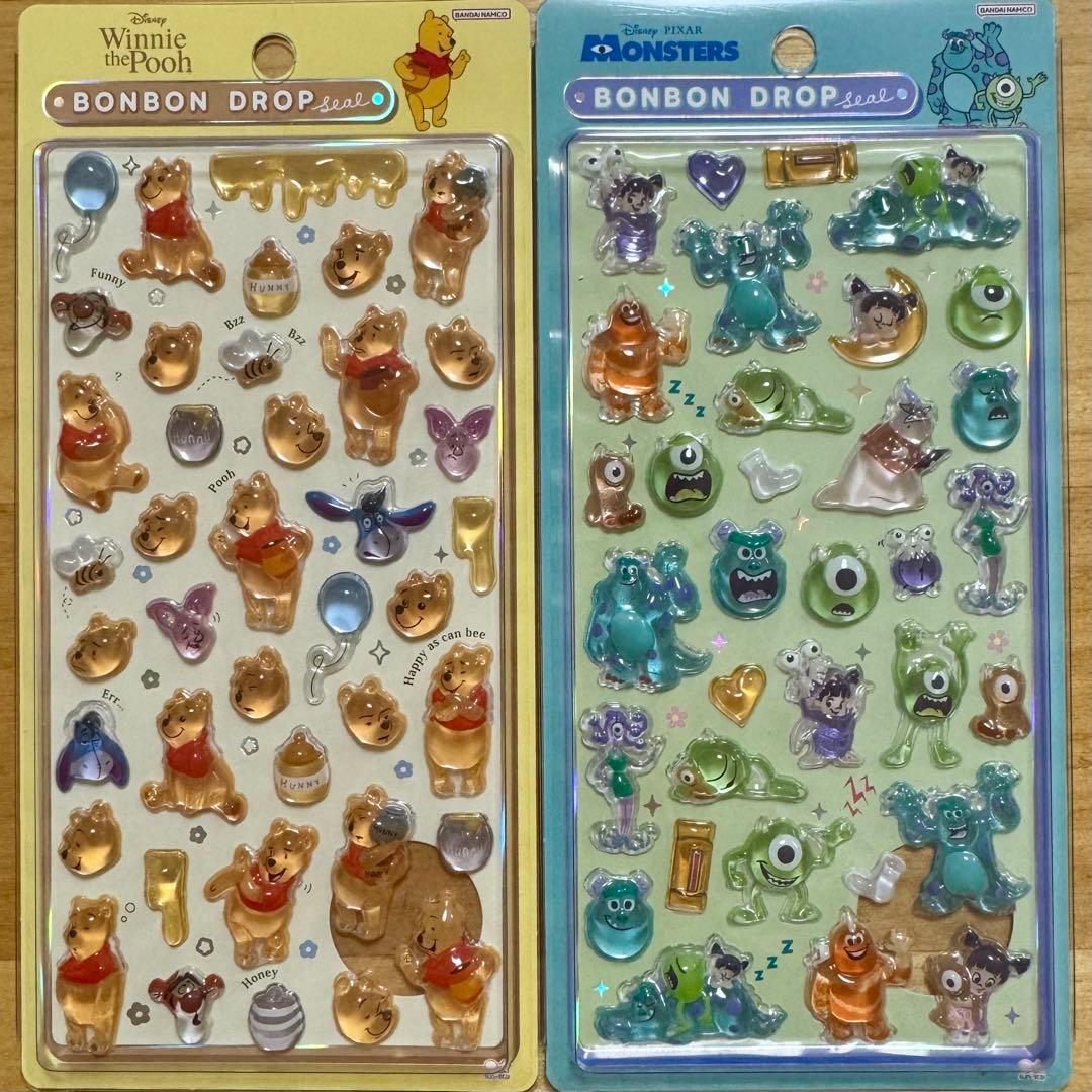 【正規品】ボンボンドロップシール ディズニー コンプリート 8種 クラシック