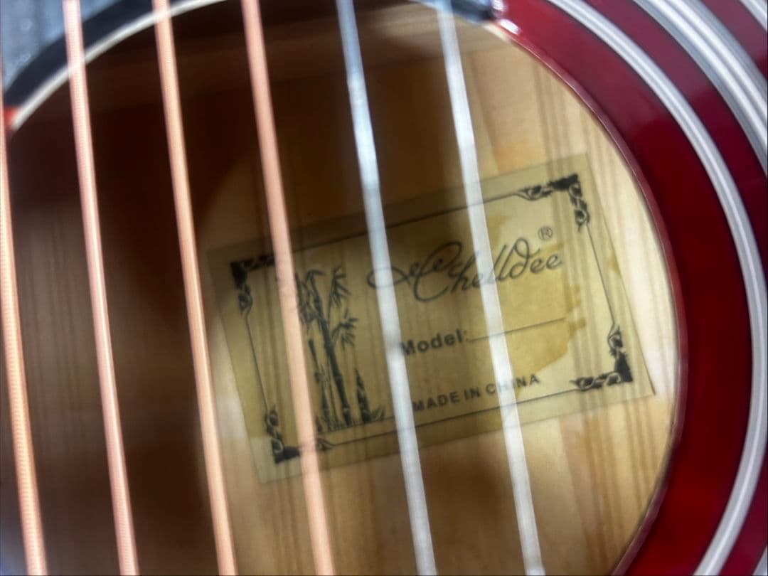 【初心者用】Chelldee アコースティックギター #ur