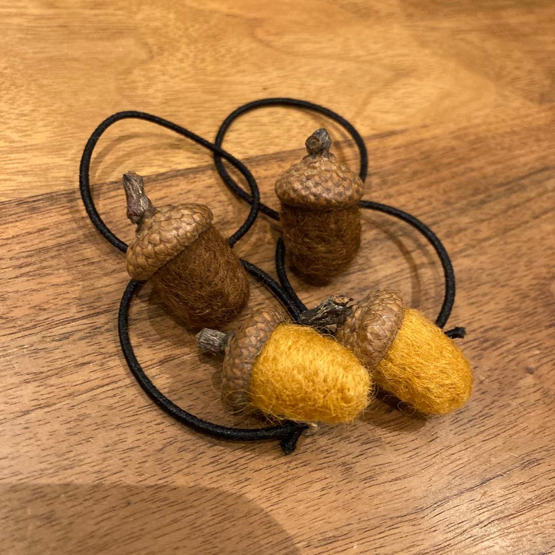 まりっくま様ご確認用☆ハンドメイド　ヘアゴム