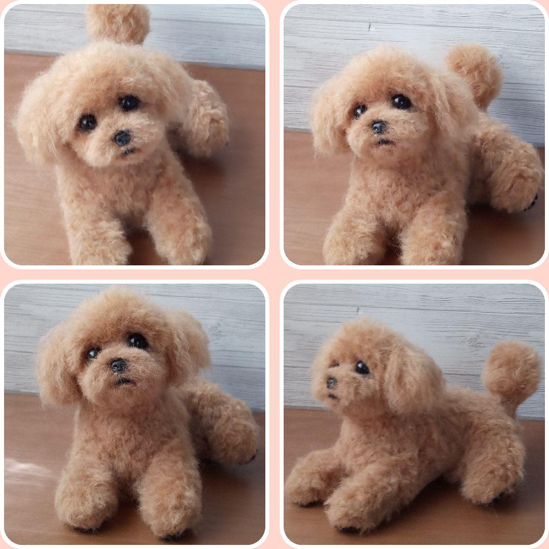 羊毛フェルト・トイプードル・わんちゃん