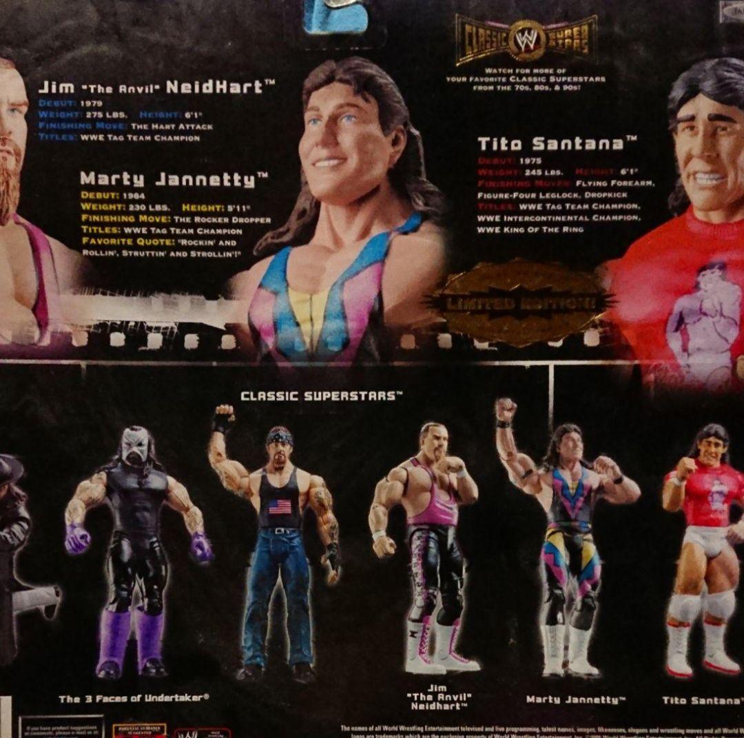 WWE『WWF』JIM&JANNETTY&SANTANA フィギュア