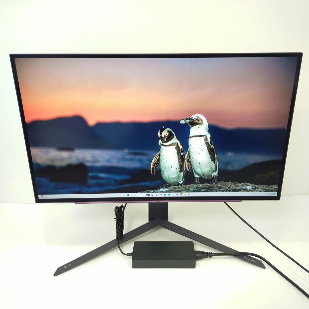 【未使用】LG ゲーミング モニター 27GS95QE-B 26.5インチ