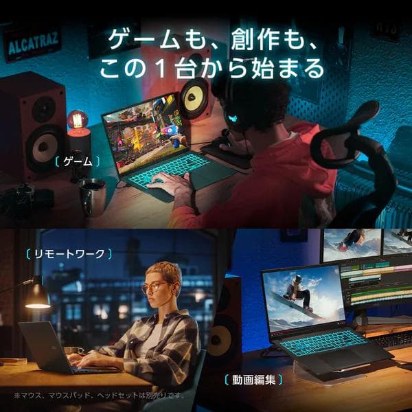 エイスース/ASUS Gaming V16 V3607VM/16型/Core7