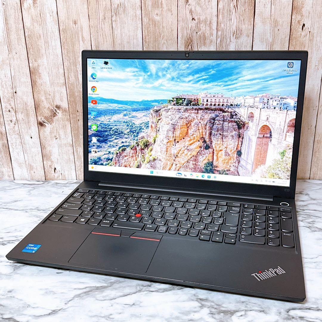 ThinkPad E15 Gen 2✨11世代i5＆SSD/メモリ8GB✨カメラ