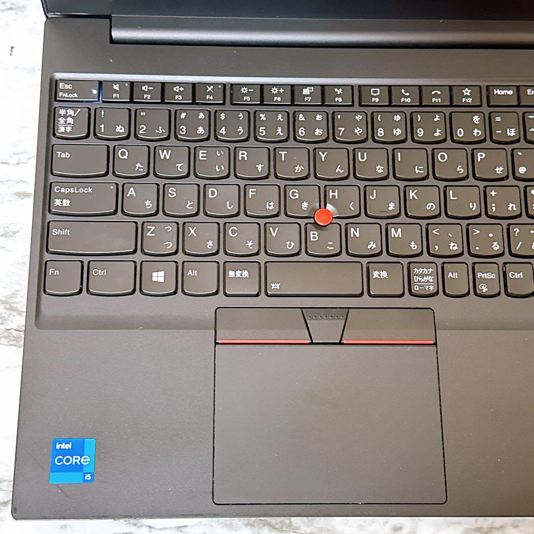 ThinkPad E15 Gen 2✨11世代i5＆SSD/メモリ8GB✨カメラ