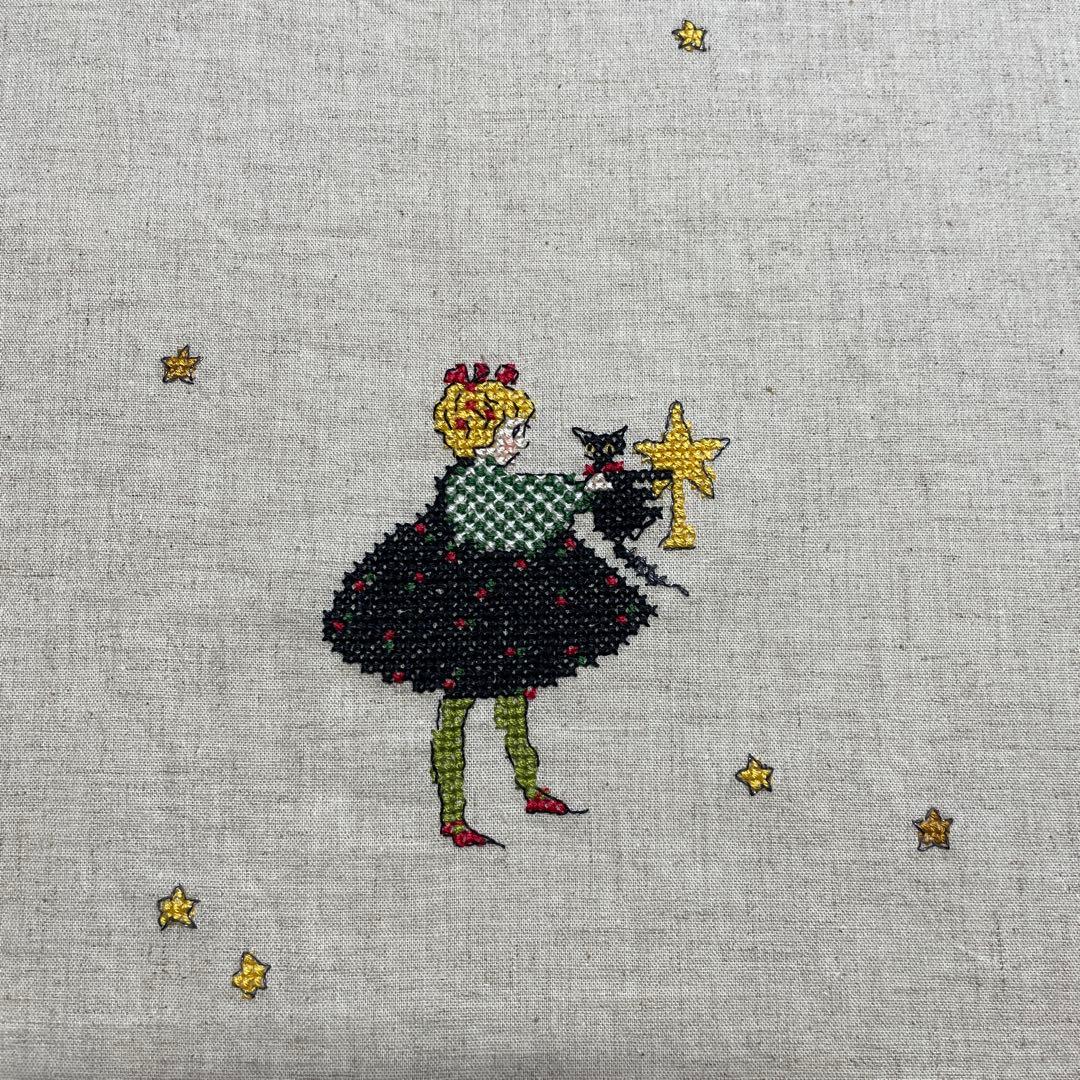 クロスステッチ 完成品 ハンドメイド くらはしれい オーダー87