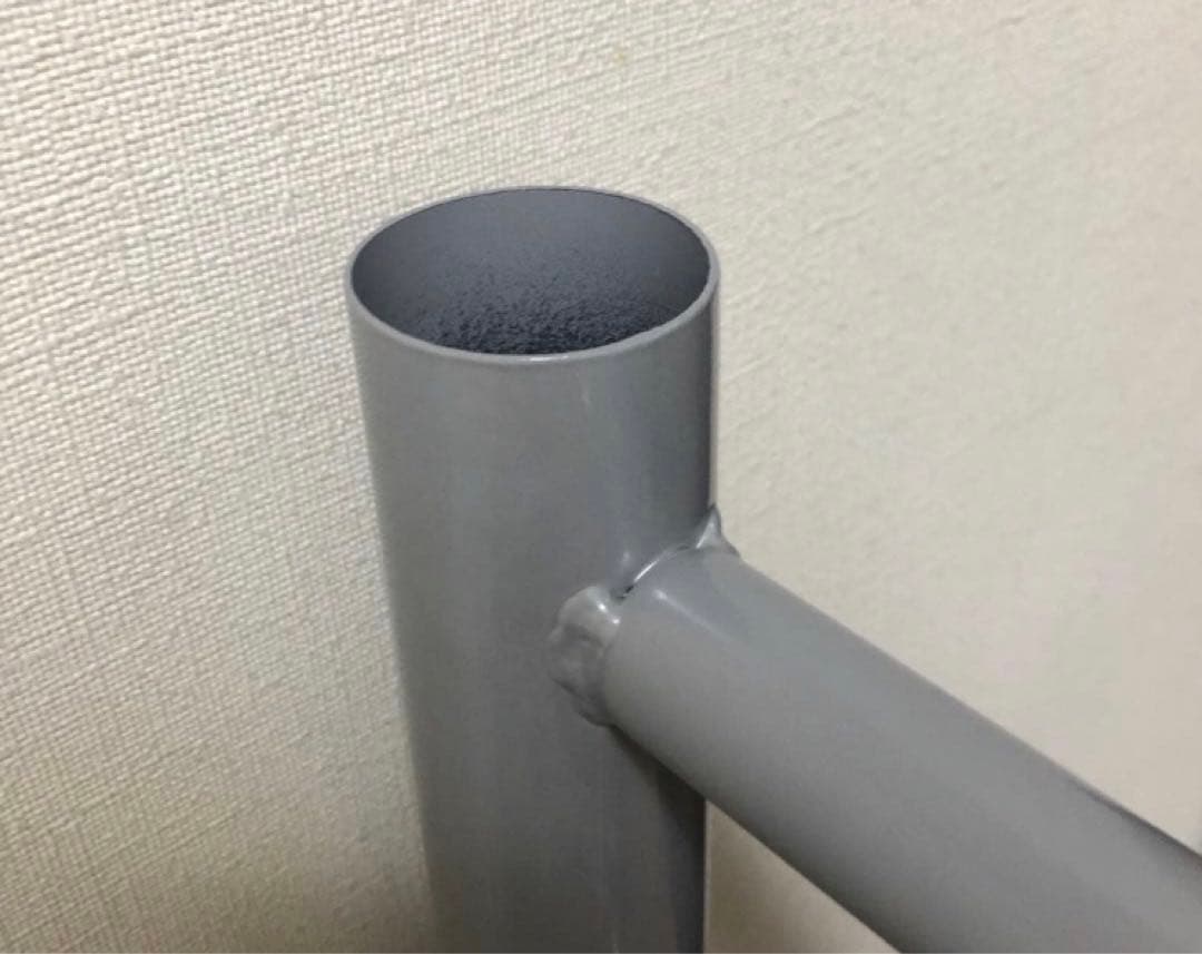 パイプベッド　シルバー　ニトリ　nitori 新生活　新社会人　新居　グレー