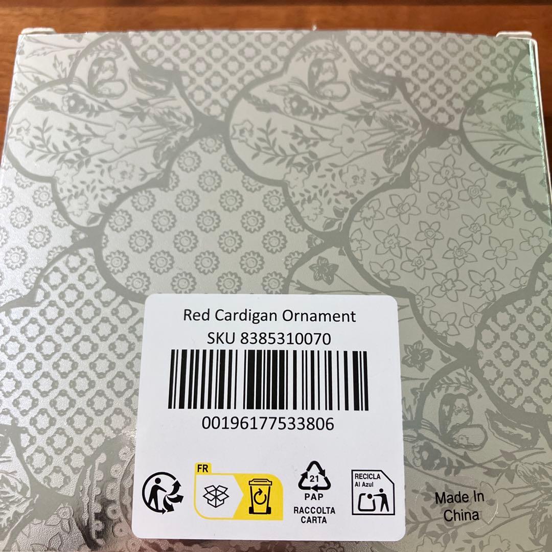公式　Taylor Swift オーナメント(RED Cardigan)