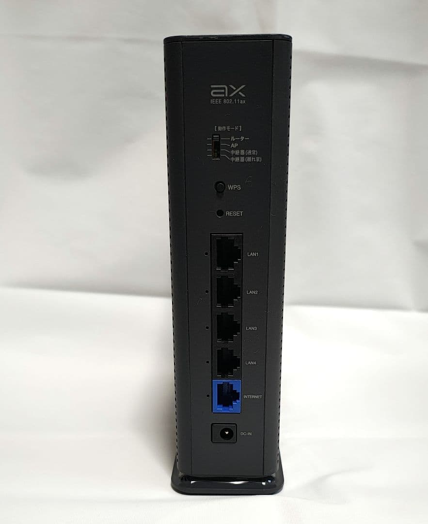 Wi-Fi 6E対応無線LANルーターWRC-XE5400GS-G