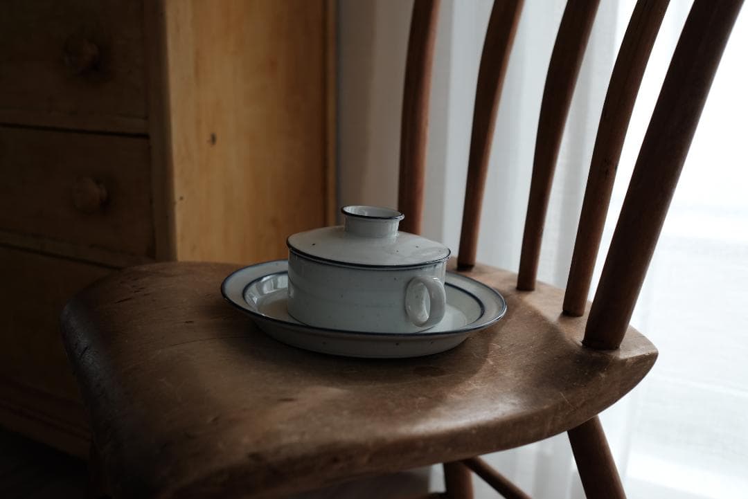 デンマーク製ヴィンテージ陶器食器セット 70年代プレート