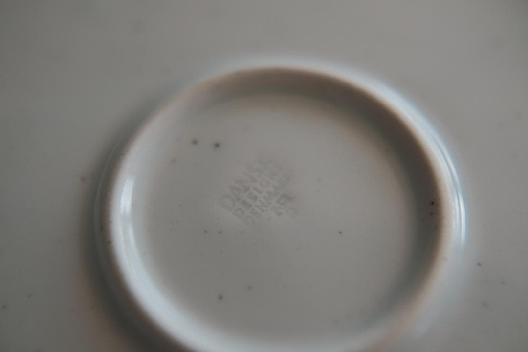 デンマーク製ヴィンテージ陶器食器セット 70年代プレート